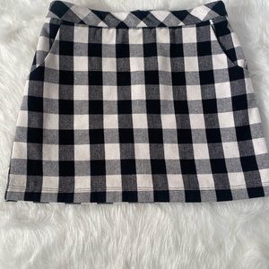 Womens Holiday Plaid Skirt, size 10